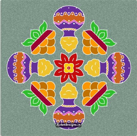 PONGAL KOLAM DESIGNS | SIMPLE PONGAL KOLAM - happy-birthday-wishes