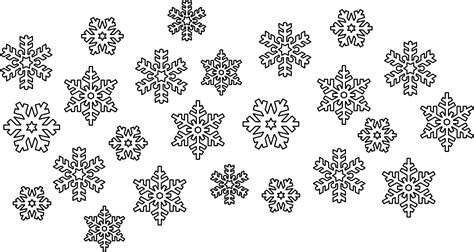Snowflake Vectors Free Vector Cdr Download