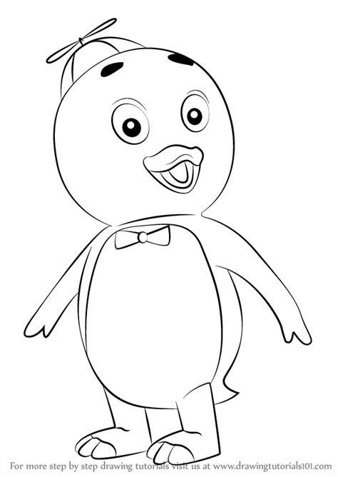 Free printable backyardigans coloring pages. Learn How to Draw Pablo from The Backyardigans (The ...