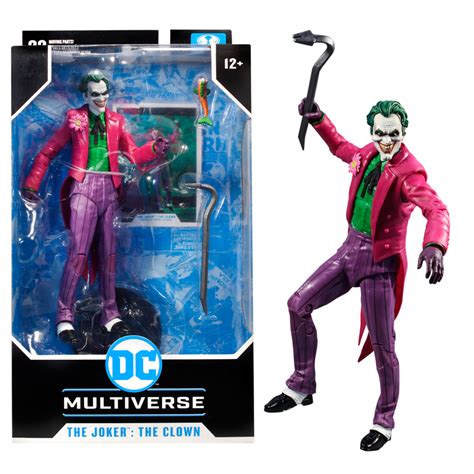 The Joker The Clown Batman Three Jokers Mcfarlane Dc Multiverse