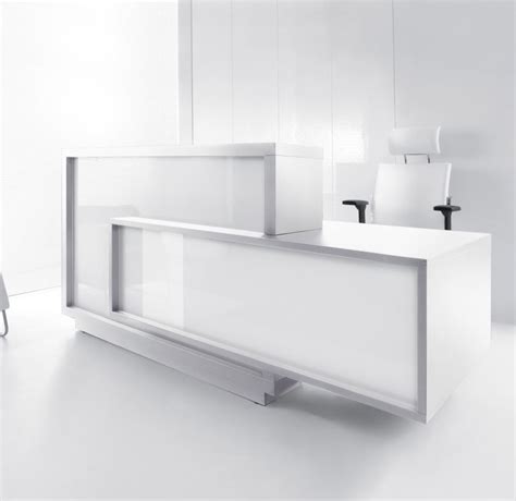 Modern White Reception Desk Modern Home Office Furniture Check More