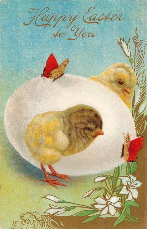 Vintage Easter Postcard Ostern Osterkarten Karten