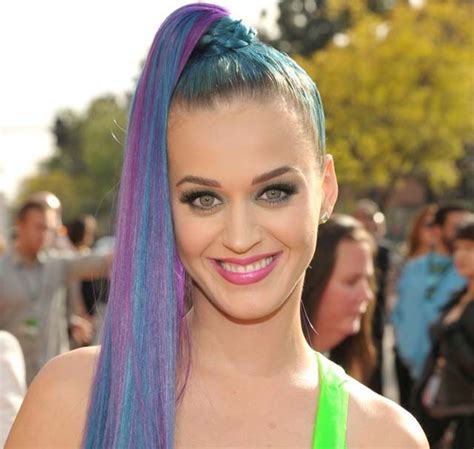 Katy Again Ponytail Hairstyles Pretty Hairstyles Pastel Hair Ombre