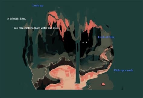 A Spooky Cave By Rook Liu
