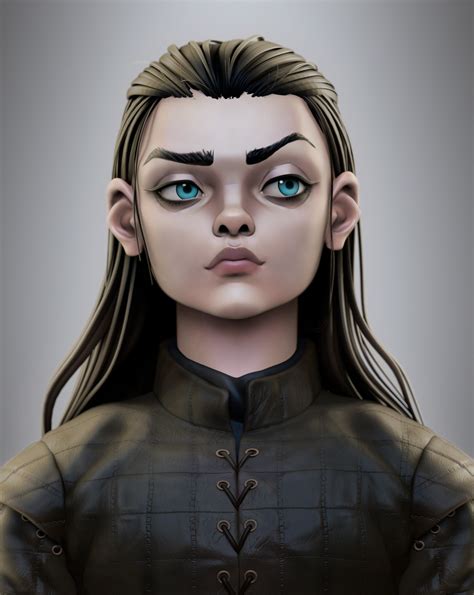 Artstation Arya Stark