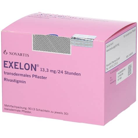 Exelon® 13,3 mg/24 Stunden 90 St mit dem E-Rezept kaufen - Shop Apotheke