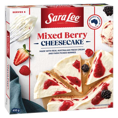 Mixed Berry Cheesecake Sara Lee