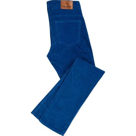 Blue Corduroy Trousers Cordings