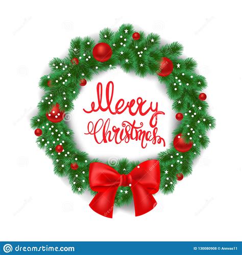 Christmas Wreath Cartoon Stock Images - 63 Photos