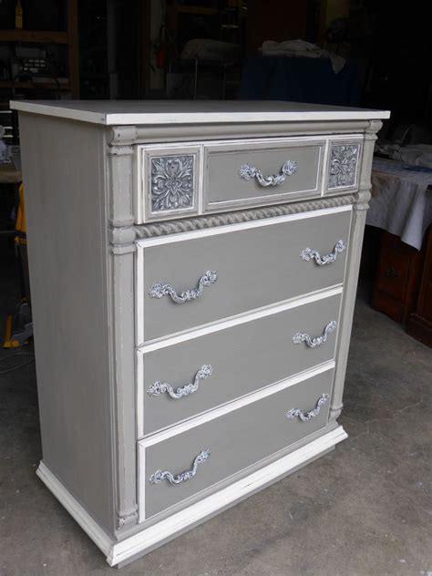 Check out our black painted dresser selection for the very best in unique or custom, handmade pieces from our dressers & armoires shops. Hometalk | Sophisticated Grey Painted Lady Dresser