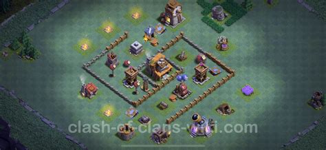 Best Builder Hall Level 4 Base With Link Clash Of Clans Bh4 Copy 44