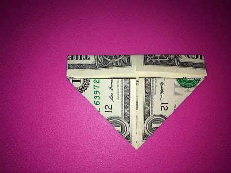 Easy Dollar Bill Origami Heart 8 Steps Instructables