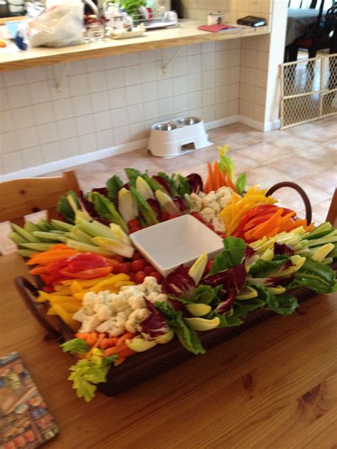Of course—don't forget the sweets! Vegetable platter … | Vegetable platter, Veggie tray ...