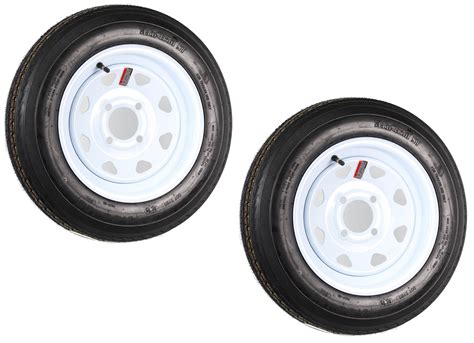 Load range c ( 6 ply). 2-Pack Trailer Tire On Rim 4.80-12 12 in. Load C 4 Lug ...