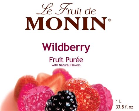 Wildberry Purée Delivers Bold Berry Flavor Monin