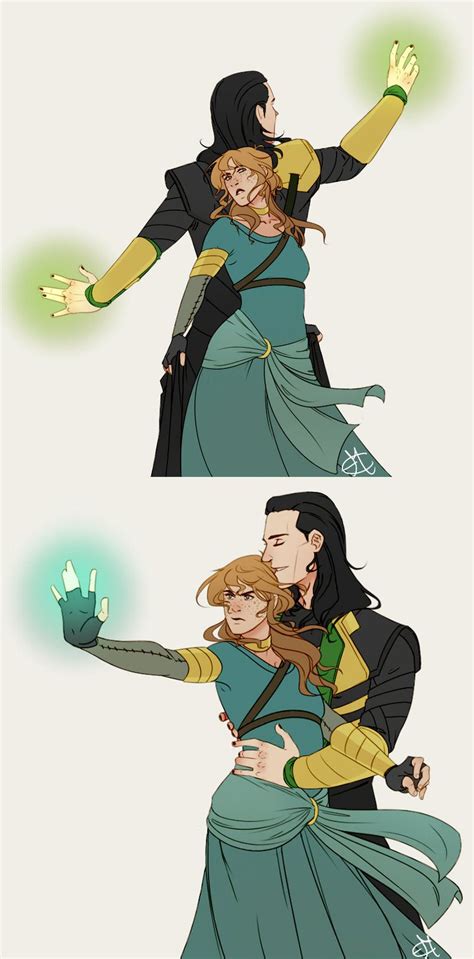 Seidr Energizer Batteries By Nanihoo Loki And Sigyn The Avengers