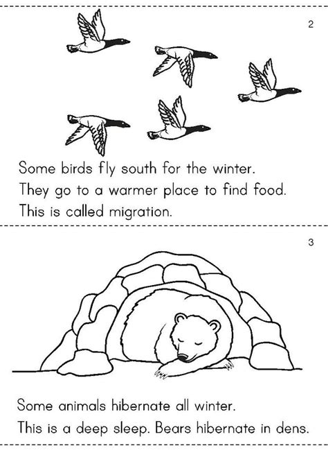Angol Feladatok Mondókák Színezők Animals Winter Animals Preschool