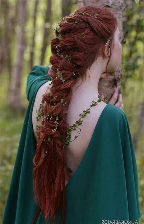 Fairy Medieval Braids Renaissance Hairstyles Medieval Hairstyles