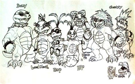 Free Koopalings Coloring Pages, Download Free Koopalings Coloring Pages