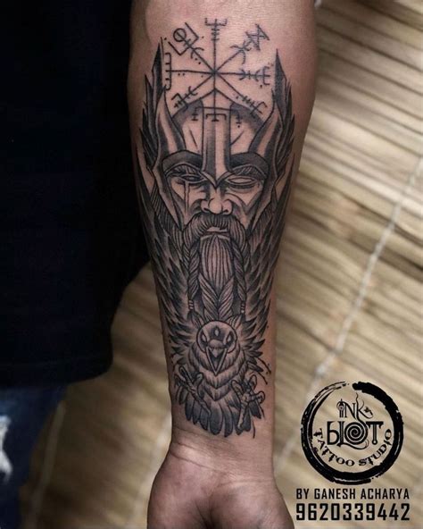 Norse Viking Mythology Inspired Design Viking Tattoos Celtic Tattoos