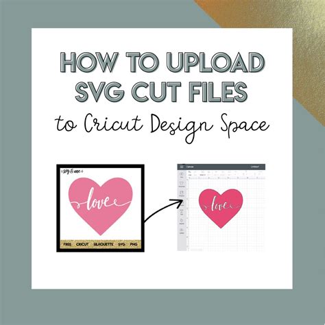 Easy To Follow Step By Step Instructions On How To Upload SVG Files To Cricut Design Space