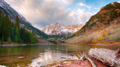 Maroon Lake Aspen Colorado Wallpapers Hd Wallpapers Id 15723