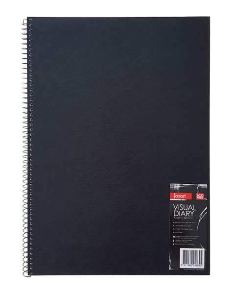 Buy Jasart A3 60 Page Spiral Bound Visual Diary At Mighty Ape Australia