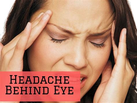 What Causes Headache Behind Eyes And Temples Tips And Natural Recipes