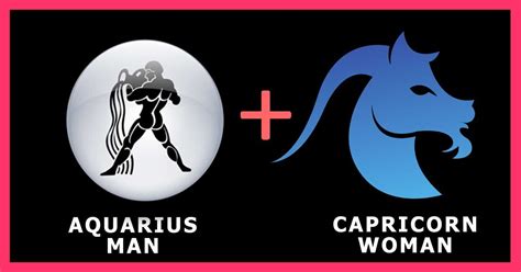 aquarius man capricorn woman relation is fascinating and they have an aloof approach about love