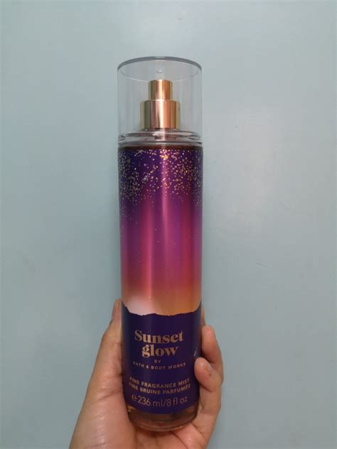 Bath Body Works Sunset Glow Fragrance Mist Beauty Personal Care Fragrance Deodorants On