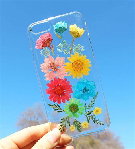 Real Flower Mobile Phone Cases To Celebrate Spring Flower Phone Case