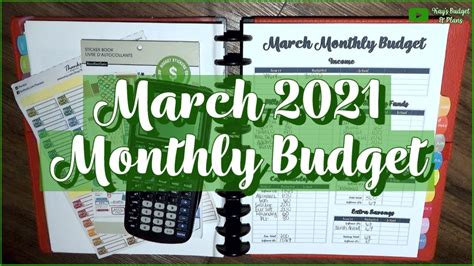 Divide that number by 26. MARCH MONTHLY BUDGET WITH ME: BiWeekly Paycheck Estimated ...