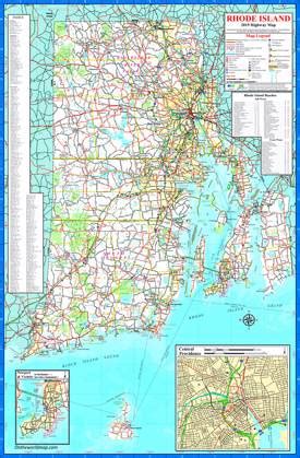 State in new england, is known for sandy shores and seaside colonial towns. Rhode Island State Maps | USA | Maps of Rhode Island (RI)