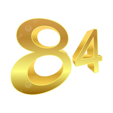 3d Golden Number Vector Hd Png Images 3d Golden Number Design 3d