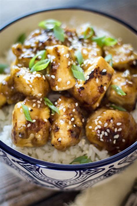 Sticky Chinese Lemon Chicken - The Wanderlust Kitchen