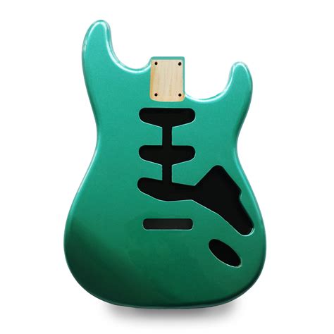 Stratocaster Guitar Body SSS - Metallic Race Green - 2 Piece American
