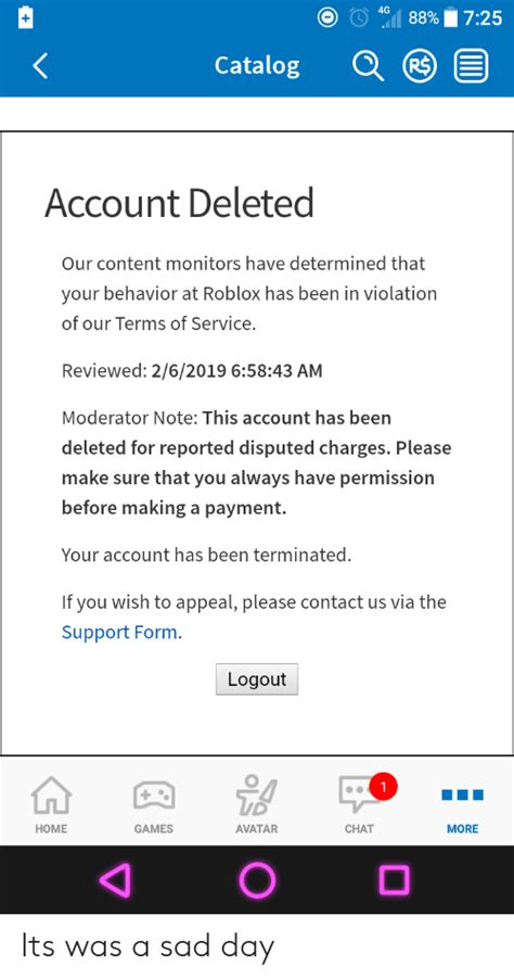 4g 725 88 Catalog Account Deleted Our Content Monitors Have