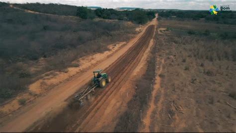 Prefeitura De Bom Jesus Inicia Obras De Asfaltamento Na Estrada Do