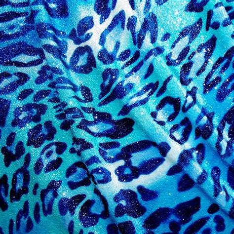 Free Download Blue Leopard Print Wallpapers 500x500 For Your Desktop