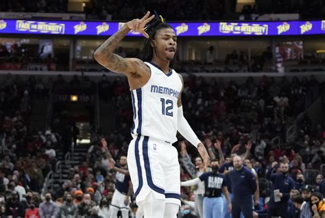 Ja Morant Sets Grizzlies Record For Points In A Game Vs Bulls