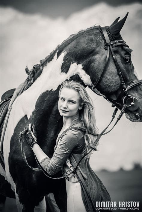 Horse And Girl Portrait 54ka Photo Blog