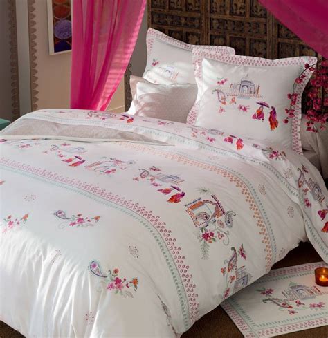 Le linge de maison, ce n'est pas ce qui manque sur la boutique en ligne ! Linge de lit Rajasthan par Françoise Saget | Linge de lit ...