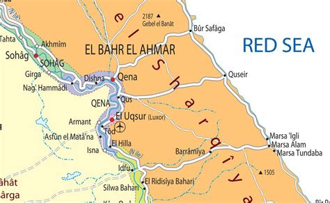 Egypt Political Map I Love Maps