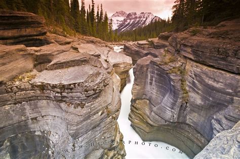 Banff National Park Mistaya Canyon Photo Information