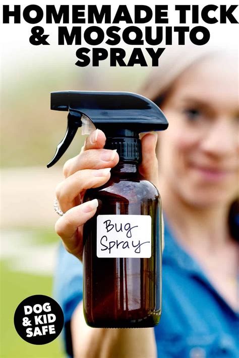 Homemade Tick And Mosquito Spray For Dogs And Kids Essential Oil Bug