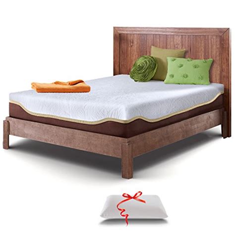 My pillow mattress is made up of 5 layers of memory foam and is 10 inches thick. Live and Sleep Resort Elite 10-Inch Cooling Firm Gel ...