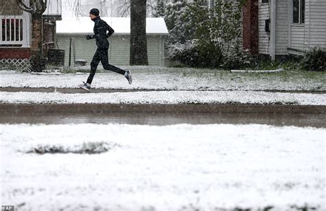 Winter Storm Xyler Blasted The Midwest With Up To Seven Inches Of Snow