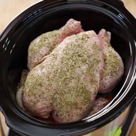 Our best crockpot chicken recipes make weeknight meals a breeze. Slow Cooker Turkey Thighs (Paleo, Keto, Whole30) | Cook ...