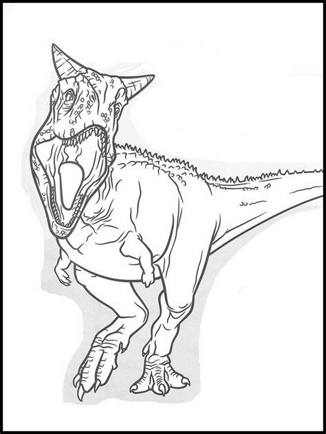 Jurassic World 11 Ausmalbilder für Kinder. Malvorlagen zum ausdrucken