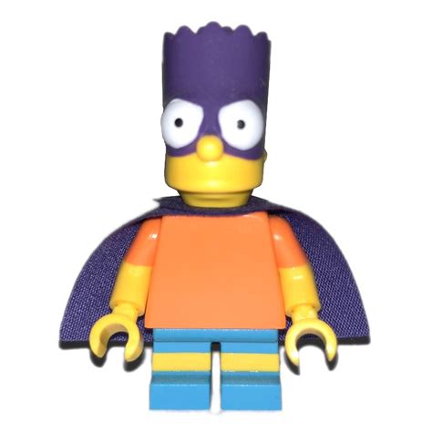 Lego Set Fig 001472 Bart Simpson In Bartman Disguise Cmf 2015